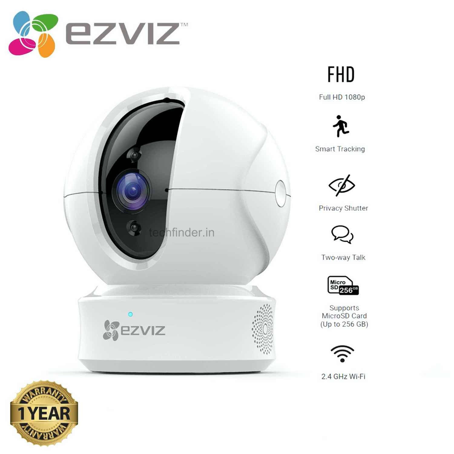 Hikvision Ezviz C6CN 1080p 2mp Smart Wifi Internet PT Camera Hikvision Ezviz C6CN 1080p 2mp Smart Wifi Internet PT Camera